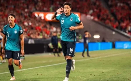 Ilhan Fandi’s Stunning 28-Minute Performance Propels Singapore to Historic AFC Asian Cup Qualification