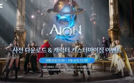 NCsoft Unveils Pre-Download Date for Exciting New MMORPG Launch