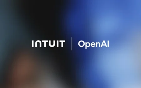 Intuit partners with OpenAI in a groundbreaking $100M+ agreement to integrate its apps with ChatGPT