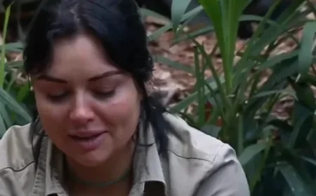 I’m A Celebrity Star Opens Up with Tears about Her Anxiety Struggles