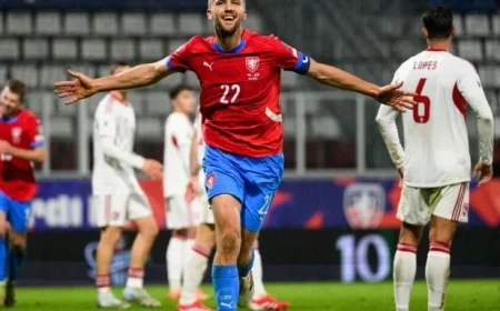 Souček Strikes Again as Czechia Dominates Gibraltar in International Clash