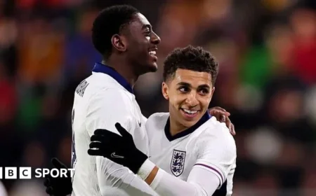 England U21s Dominate Slovakia 4-0 to Lead European Championship Qualifying Group