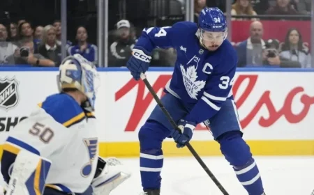 Maple Leafs Aim to Break Losing Streak in Surprising Low-Scoring Showdown Against Blues
