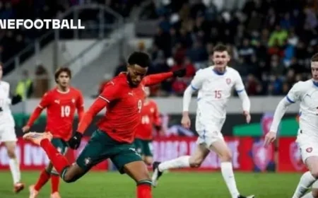 Czech Republic Holds Portugal to a Stalemate in Crucial UEFA European U21 Championship Qualifier