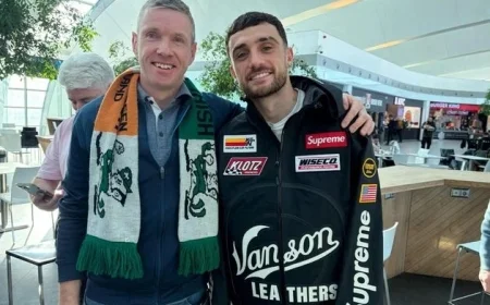 Cork Fans Thrilled to Meet Irish Soccer Star Troy Parrott in Budapest Airport Encounter