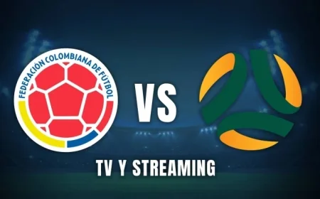 Watch Colombia vs Australia Live Today: TV and Streaming Options for the Match