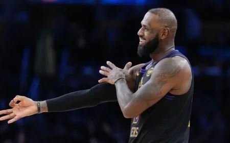 LeBron James Set to Make History in 23rd NBA Season Opener Against the Jazz