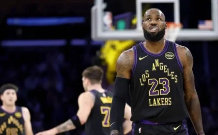 LeBron James Shines in 23rd NBA Season Debut Leading Lakers to Victory Over Jazz
