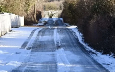 Snow and Ice Alert for Multiple Counties as Wintry Showers Expected