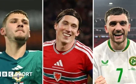Exciting World Cup Play-Off Draw: Discover the Opponents for Northern Ireland, Wales, and Republic of Ireland