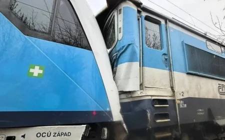 Dozens Injured as Two Trains Collide in Czechia