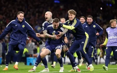 Scotland Secures First World Cup Spot Since 1998 with Thrilling Last-Minute Victory Against Denmark