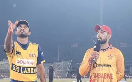 Dominant Bennett and Evans Lead Zimbabwe to Tri-Nation Series Triumph Over Sri Lanka