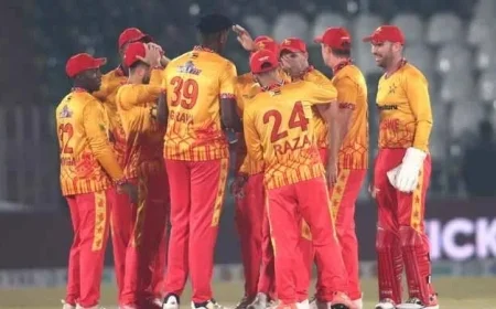 Sri Lanka Wins Toss and Decides to Bat First Against Zimbabwe in T20I Tri-Series Opener