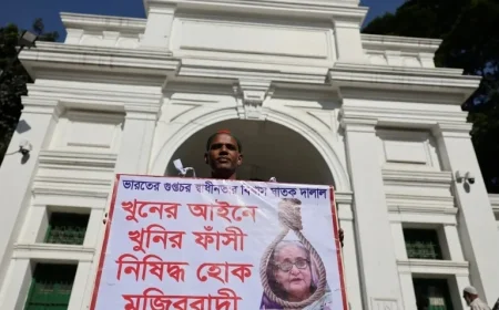 Bangladesh Victim Families Demand Justice with Call for Hasina’s Execution