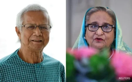 Sheikh Hasina’s Son Reacts to Yunus: My Mother Is Untouchable After Death Verdict