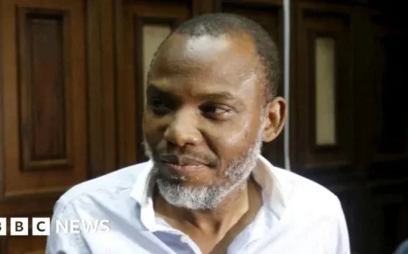Nnamdi Kanu: Life Sentence for Nigerian Separatist Leader on Terrorism Charges