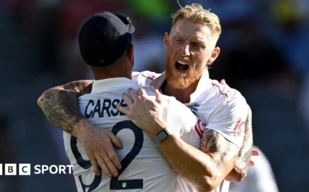 England Bowlers Strike Back at Australia on The Ashes Opening Day in Perth