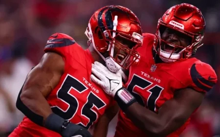 Texans Defense Shines with Eight Sacks on MVP Josh Allen in Thursday Night Victory