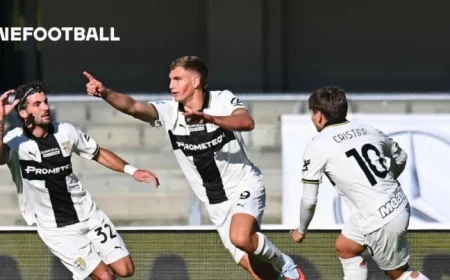 Pellegrino Scores Twice as Parma Stun Verona 2-1 with Giovane’s Costly Errors
