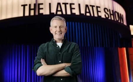 Richard Osman Lisa McHugh and Kyla Cobbler Join Star-Studded Lineup on This Week’s Late Late Show