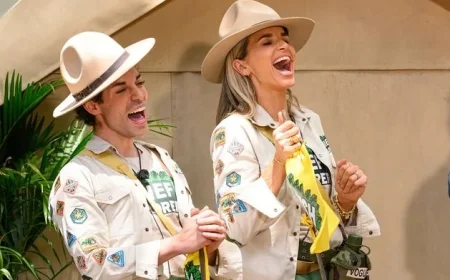 Vogue Williams sparks excitement in the jungle as a new ‘posh’ arrival on I’m a Celebrity Get Me Out of Here