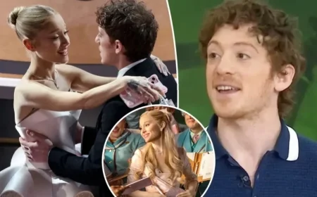 Ethan Slater Dodges Ariana Grande Relationship Questions Amid Breakup Rumors