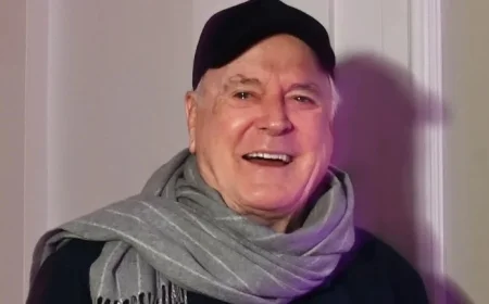 John Cleese 86 Steps Out with Wife Jennifer 53 for Star-Studded Surprise Party