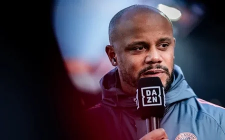 Ahead of Bayern Showdown Kompany Offers Special Praise for Freiburg