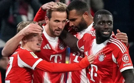 Olise and Kane Score as Bayern Munich Triumphs Over Freiburg