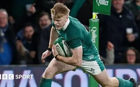 Tommy O’Brien Embraces Home Advantage with Ireland Against South Africa