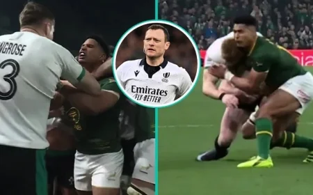 Jackman Criticizes Controversial Ref Decision as South Africa Escapes Obvious Sin-Binning