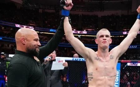 UFC Welterweight Ian Machado Garry Sets Sights on Solidifying His Legacy in Career-Defining Qatar Fight