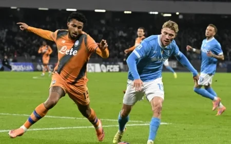 Live Update: Napoli Secures 1-0 Victory Against Atalanta in Serie A Thrilling Match