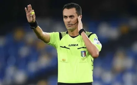 Napoli and Referee Di Bello Reunite After Nearly Two Years: A Look at Their Past Encounters