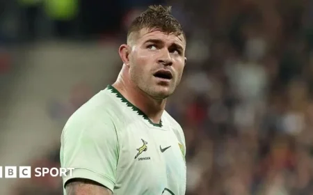 Malcolm Marx Crowned Men’s Player of the Year at 2025 World Rugby Awards