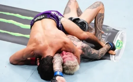 Arman Tsarukyan Targets Showdown with Ilia Topuria Following Arm-Triangle Choke Victory Over Dan Hooker at UFC Qatar Main Event