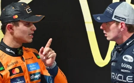 Lando Norris Anticipates Exciting Race-Long Duel with Max Verstappen at Las Vegas GP Amidst Major Championship Opportunity
