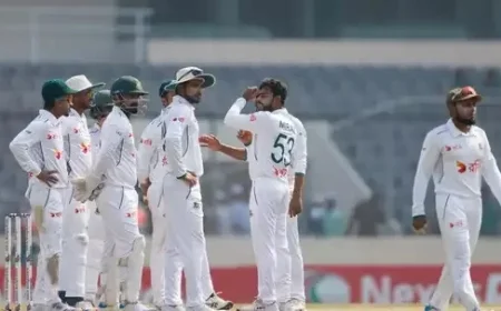 Murad and Taijul Shine with Four Wickets Each as Bangladesh Achieves 2-0 Series Sweep