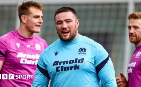 Zander Fagerson Returns as Scotland Revamps Squad with 14 Changes