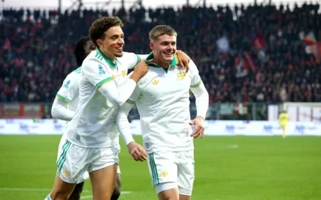 Evan Ferguson Scores First Roma Goal as Troy Parrott Strikes Again