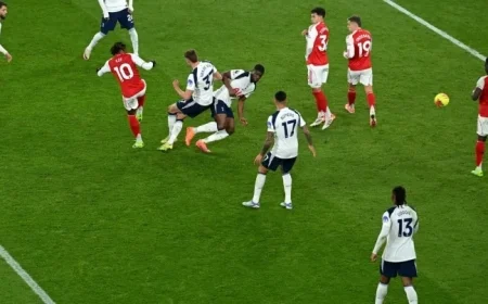 Arsenal reacts as Premier League clarifies controversial Tottenham goal decision