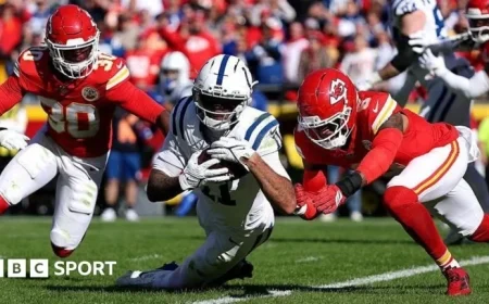 NFL Live Week 12 Action Scores Results and Team News with Chiefs vs Colts Highlights