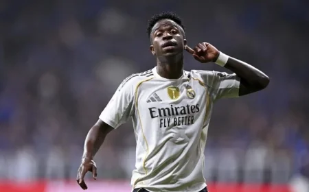 Vinicius Jr Out for Real Madrid vs Elche Match Discover Who Will Replace Him
