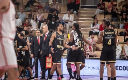 Exciting Showdown Monaco vs Bourg-en-Bresse in Betclic ELITE Round 9 Available for Free on DAZN