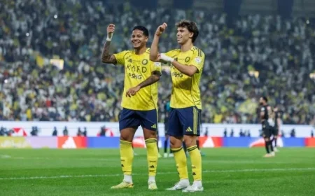 Al-Nassr Dominates 4-1 Over Al-Khaleej With Stellar Performances by Joao Felix and Ronaldo Extending Perfect League Start