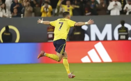 Cristiano Ronaldo’s Stunning Bicycle Kick Highlights Al-Nassr Victory with Sadio Mane and Joao Felix Scoring in Unbeaten Saudi Pro League Streak