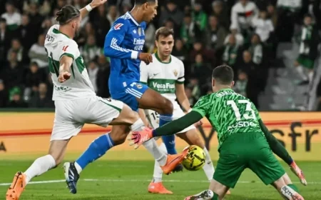 Bellingham Saves the Day as Real Madrid Secures Draw Against Elche