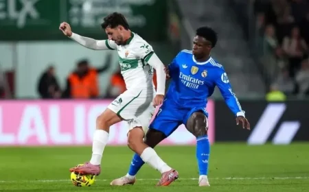 Xabi Alonso Comments on Vinícius Jr.’s Surprising Bench Placement for Real Madrid vs Elche Clash