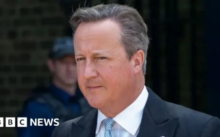 David Cameron Opens Up About Prostate Cancer Diagnosis